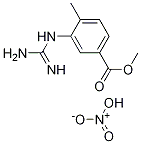 3-[(氨基亚胺甲基)氨基]-4-甲基苯甲酸甲酯硝酸盐, 1025716-99-7, 结构式