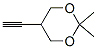 1,3-Dioxane, 5-ethynyl-2,2-dimethyl- (9CI) Structure