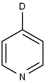 PYRIDINE-4-D1, 10259-15-1, 结构式