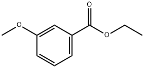 3-メトキシ安息香酸エチル 化学構造式