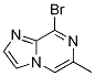 8-溴-6-甲基咪唑并[1,2-A]吡嗪 结构式