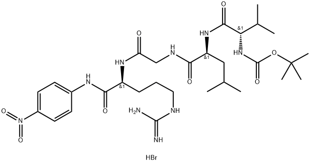 N-T-BOC-VAL-LEU-GLY-ARG P-NITROANILIDE HYDROBROMIDE