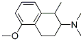 1-methyl-5-methoxy-2-(dimethylamino)tetralin 结构式