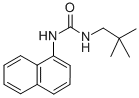 1-(2,2-Dimethylpropyl)-3-(1-naphthyl)urea 化学構造式