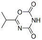 2H-1,3,5-Oxadiazine-2,4(3H)-dione,  6-(1-methylethyl)- Structure