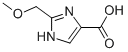 1H-Imidazole-4-carboxylicacid,2-(methoxymethyl)-(9CI) Structure