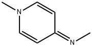 Methanamine, N-(1-methyl-4(1H)-pyridinylidene)- (9CI) Structure