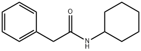 N-环己基-2-苯基乙酰胺,10264-08-1,结构式