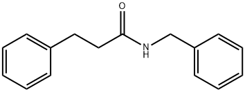 N-benzyl-3-phenylpropanamide 结构式