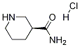 S-3-哌啶甲酰胺盐酸盐, 1026661-43-7, 结构式