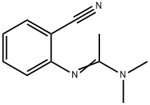 (E)-N'-(2-Cyanophenyl)-N,N-dimethylethenimidamide Struktur