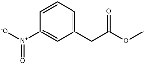 间硝基苯乙酸甲酯, 10268-12-9, 结构式