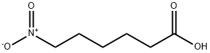 6-ニトロヘキサン酸 化学構造式
