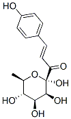 1-(4-coumaroyl)alpha-rhamnopyranose,102719-86-8,结构式