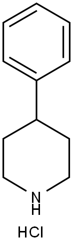 4-PHENYLPIPERIDINE HYDROCHLORIDE Structure