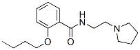 2-Butoxy-N-[2-(1-pyrrolidinyl)ethyl]benzamide Struktur