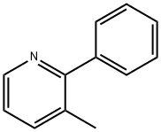 3-Methyl-2-phenylpyridine Struktur