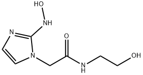 1-(N-(2-hydroxyethyl)acetamido)-2-hydroxylaminoimidazole,102737-46-2,结构式