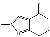 2,5,6,7-TETRAHYDRO-2-METHYL-4H-INDAZOL-4-ONE Struktur