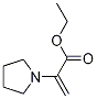2-(pyrrolidin-1-yl)acrylic acid ethyl ester 结构式