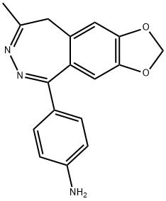 102771-26-6 1-(4-氨基苯基)-4-甲基-7,8亚甲基二氧-5H-2,3-苯并二氮杂卓盐酸盐