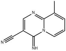 4-IMINO-9-METHYL-4H-PYRIDO[1,2-A]PYRIMIDINE-3-CARBONITRILE 结构式