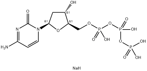 三磷酸脱氧胞苷钠盐,102783-51-7,结构式