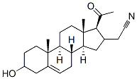 pregnenolone 16-acetonitrile Struktur
