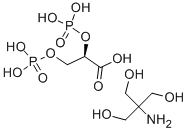 D-甘油酸-2,3-二磷酸 三羟甲基氨基甲烷盐 结构式
