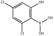 2,4-디클로로-6-하이드록시페닐보론산