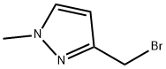 3-溴甲基-1-甲基吡唑, 102846-13-9, 结构式