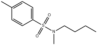 N-Butyl-N,4-dimethylbenzenesulfonamide 结构式