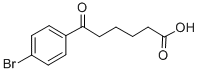 6-(4-BROMOPHENYL)-6-OXOHEXANOIC ACID Structure
