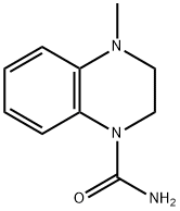 1(2H)-Quinoxalinecarboxamide,3,4-dihydro-4-methyl-(6CI) 化学構造式