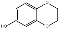 6-羟基-1,4-苯并二噁烷 结构式