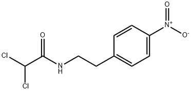 1-(4-nitrophenyl)-2-dichloroacetamidoethane Structure