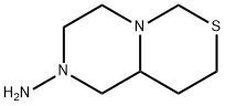 2H,6H-Pyrazino[1,2-c][1,3]thiazin-2-amine,hexahydro-(9CI),102907-07-3,结构式