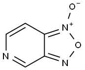 [1,2,5]Oxadiazolo[3,4-c]pyridine,1-oxide(9CI) Struktur