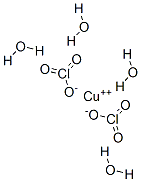 COPPER(II)CHLORATE,TETRAHYDRATE 化学構造式