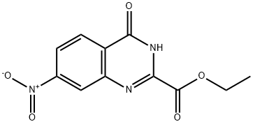 Ethyl 7-nitro-4-oxo-3,4-dihydroquinazoline-2-carboxylate Structure