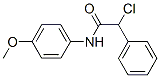 2-氯-N-(4-甲氧基苯基)-2-苯基乙酰胺 结构式