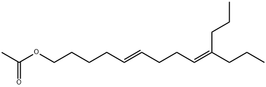 [(5E)-10-propyltrideca-5,9-dienyl] acetate|