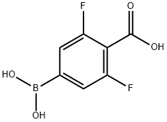 3,5-Difluoro-4-carboxyphenylboronic acid price.
