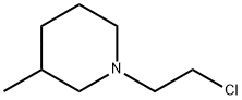 1-(2-氯乙基)-3-甲基哌啶,10298-11-0,结构式