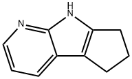 CYCLOPENTA[4,5]PYRROLO[2,3-B]PYRIDINE, 5,6,7,8-TETRAHYDRO 结构式