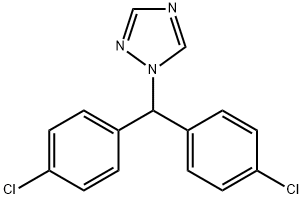 1,4'-DICHLOROBENZYL-1,2,4-TRIAZOLE Structure