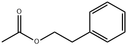 酢酸2-フェニルエチル 化学構造式