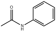 アセトアニリド 化学構造式