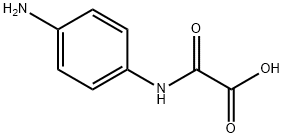 2-[(4-アミノフェニル)アミノ]-2-オキソ酢酸 化学構造式