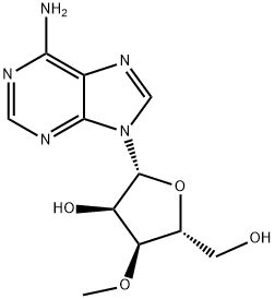 3'-甲氧基腺苷,10300-22-8,结构式